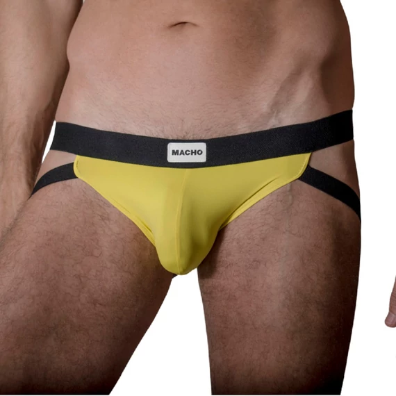 MACHO MX22A - sárga prémium férfi alsónadrág L/XL
