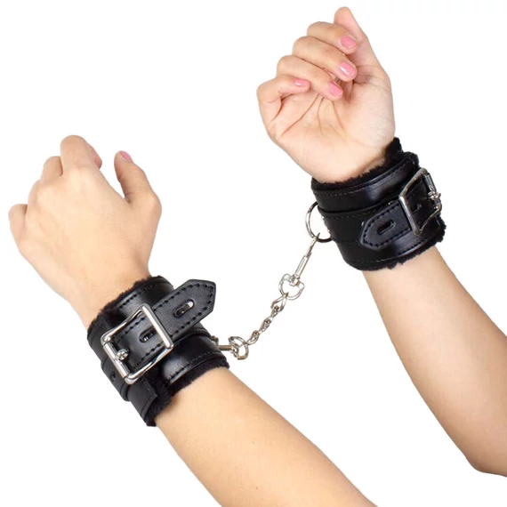 SECRETPLAY - prémium fekete bilincsek BDSM kollekcióhoz