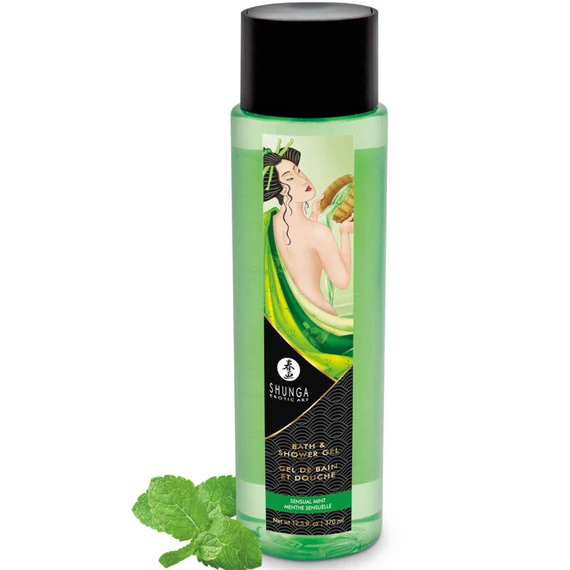SHUNGA – érzéki menta fürdő- és tusfürdő gél 370 ml
