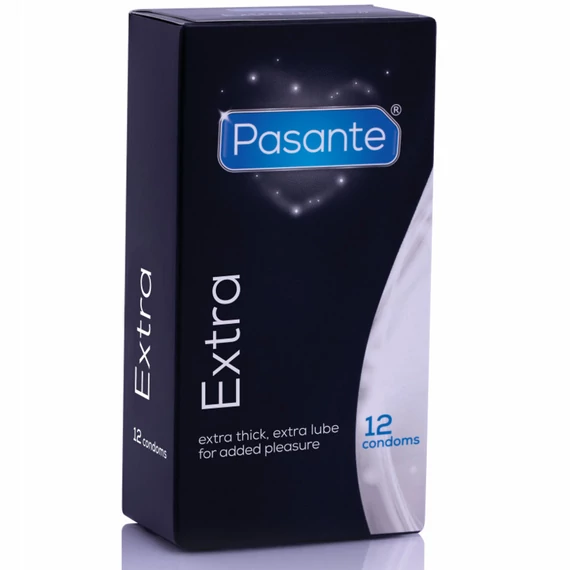 Pasante Extra – extra vastag óvszer, 12 db 