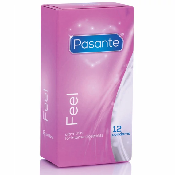 PASANTE - érzékeny prémium óvszerek 12 db-os kiszerelésben