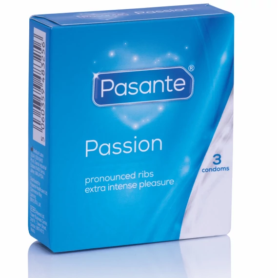 Pasante - Dottos óvszer 3 db - extra élvezetet nyújt