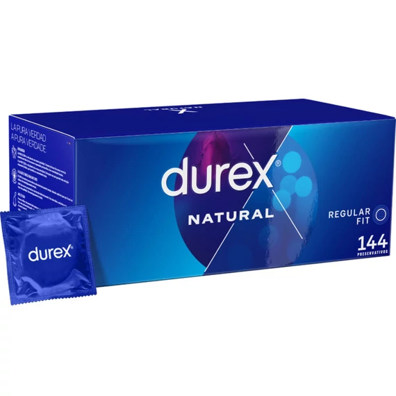 Durex Natural – prémium óvszer, 144 darabos kiszerelés