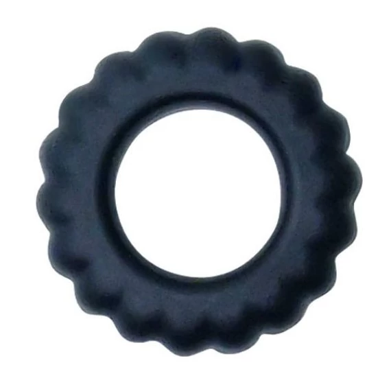 BAILE Titan – prémium fekete péniszgyűrű 2 cm