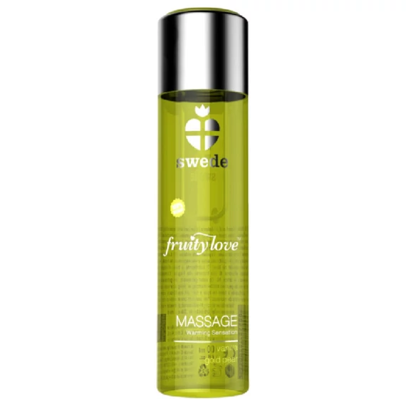 SWEDE - gyümölcsös masszázsolaj vanília és arany körte 120 ml