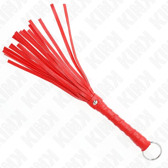 KINK - egyszerű mini piros ostor 28 cm