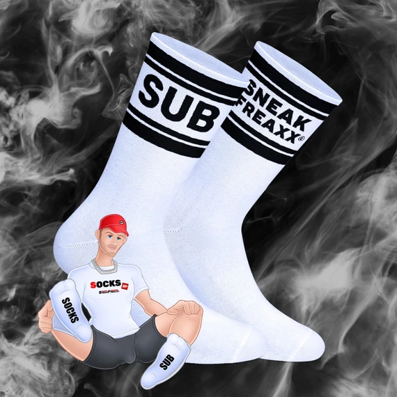 Sneakfreaxx White Sub Socks – prémium zokni különleges stílusban