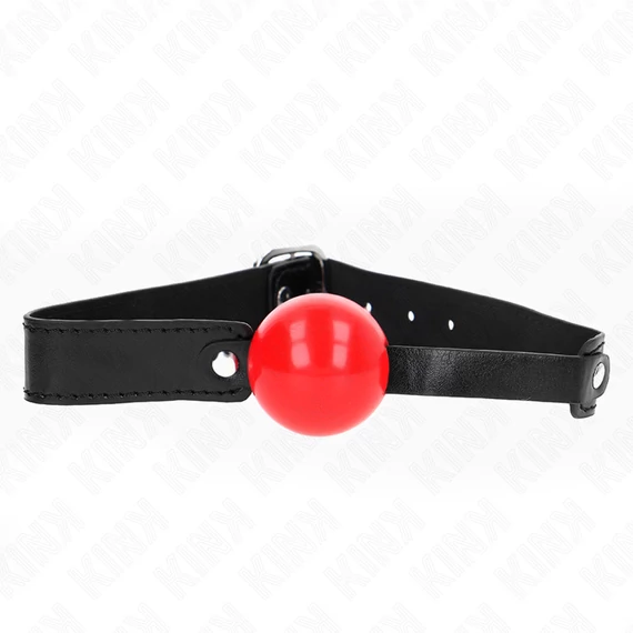KINK – állítható 4 cm puha gumi golyós gag