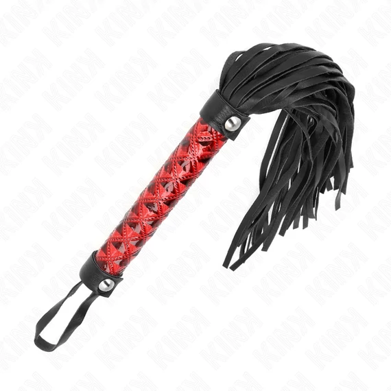 KINK - stílusos 40 cm-es bőr ostor, hozzájárul az érzékiséghez