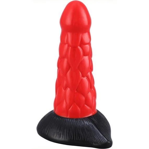 Monster Scales – prémium dildó 16 cm hosszú, 6 cm átmérőjű