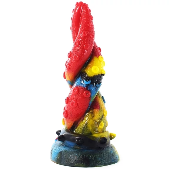 Tentamix – színes, prémium dildó 15 x 5.5 cm