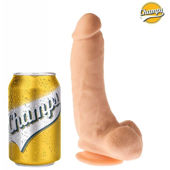 Realistic Dildo Fatty Champs – prémium sima dildó 17 cm