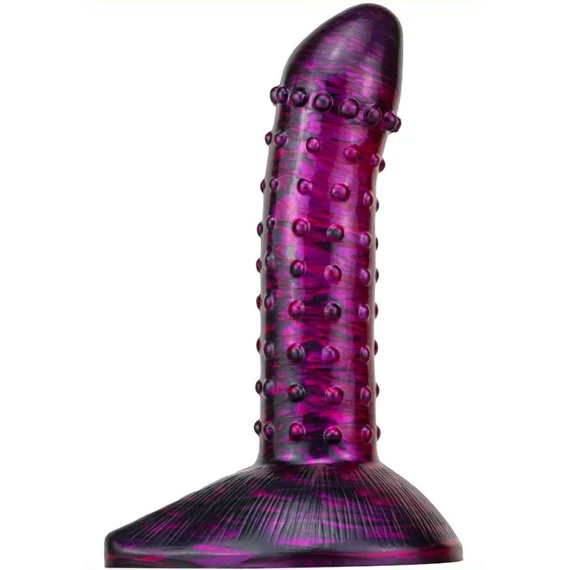 Fantasy Saperli – prémium, színes dildó 16 cm hosszan