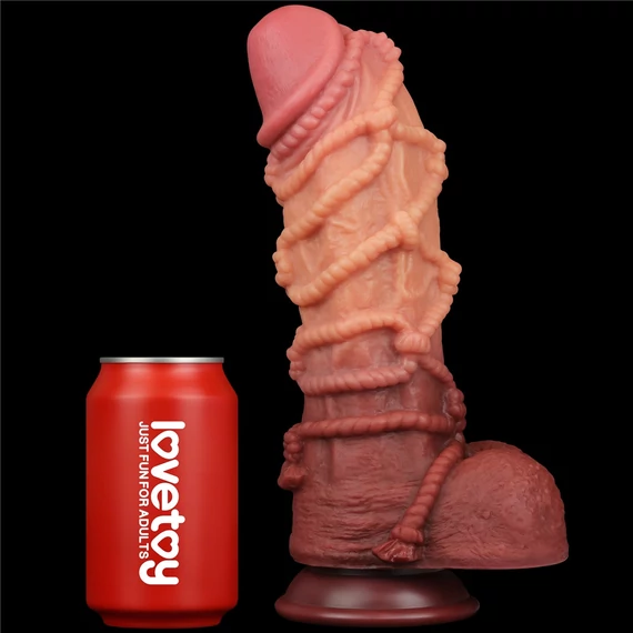 Rope Dildo – 20 cm hosszú, szíjra rögzíthető vibrátor