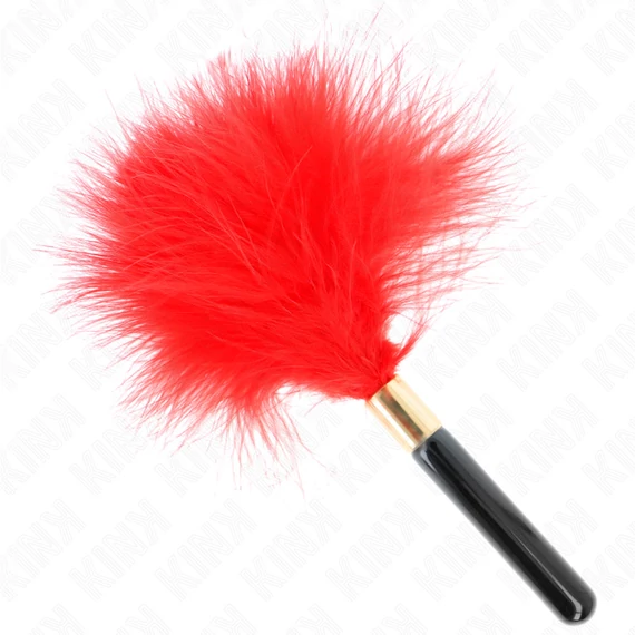 Kink - piros arany tollak izgató érzésekkel 18 cm