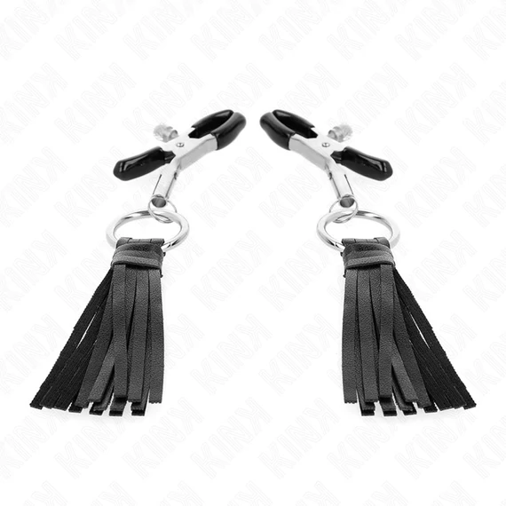 KINK – Bőrhatású csipkés mellbimbócsipesz 6 cm