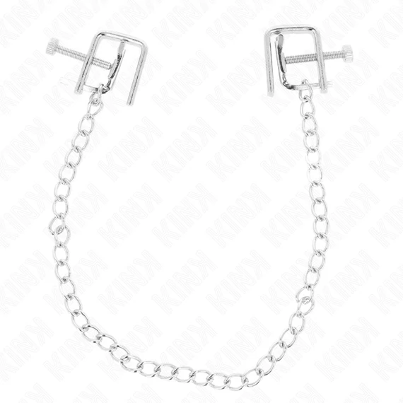 KINK - érzéki láncos mellbimbó csipesz 30 cm