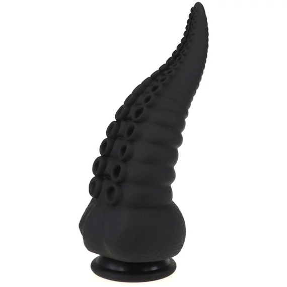 Sealik Tentacle – érzéki 20 cm-es dildó, fekete 