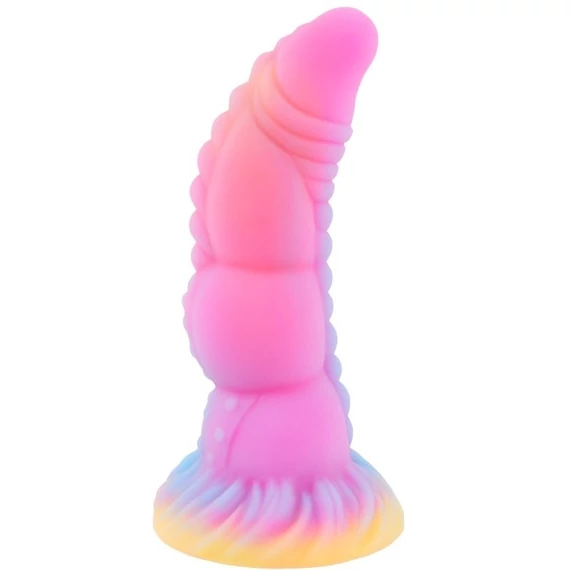 Hydrax Luminescent – világító prémium dildó 18 x 6 cm