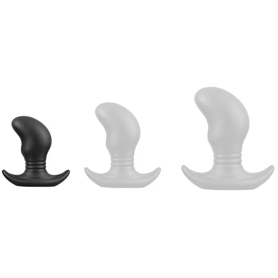 Yomri S – prémium prosztata masszázs dugó fekete 10 x 4.5 cm