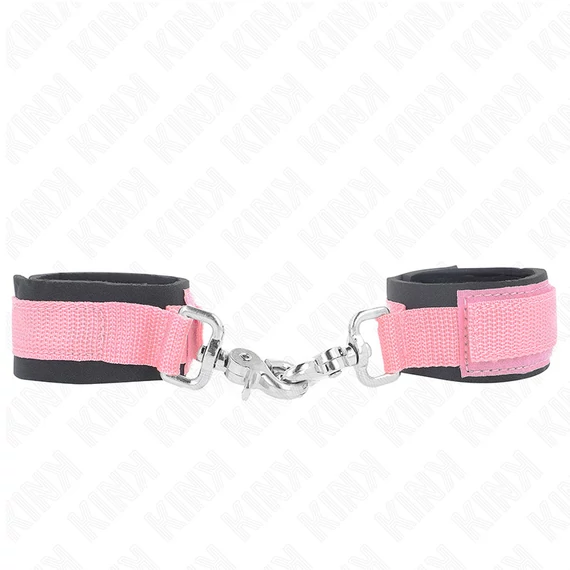 KINK – állítható pink neopréne csuklószorítók 22-34 cm