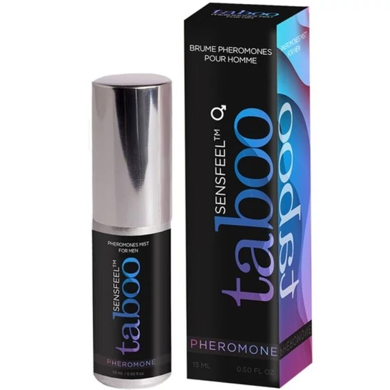 RUF TABOO – férfi feromon parfüm 15 ml intensív vonzalomhoz