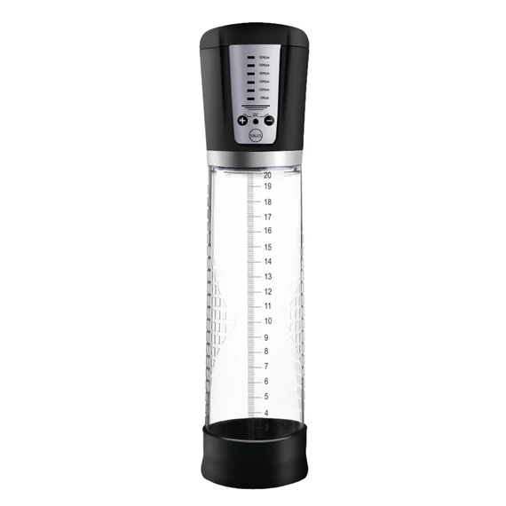Automatikus péniszpumpa – prémium vákuum eszköz 20x6 cm