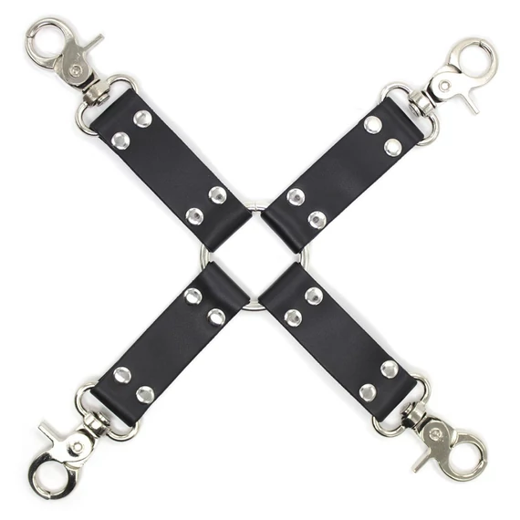 Korlátozó prémium bőrjáték - Hogtie Black