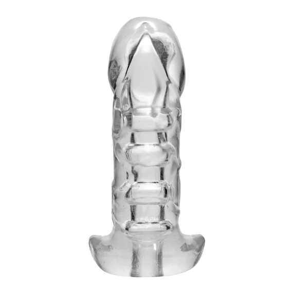 Átlátszó szexuális segédeszköz 17 cm - prémium élvezet