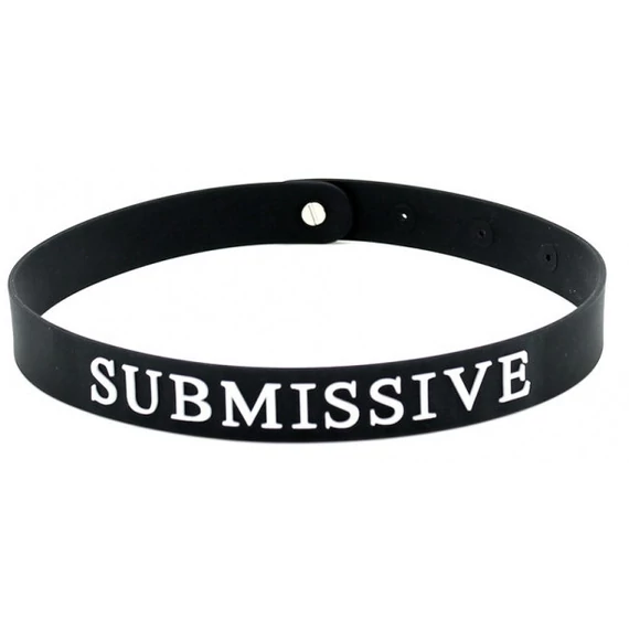 Silicone necklace - érzéki alávetett ékszer