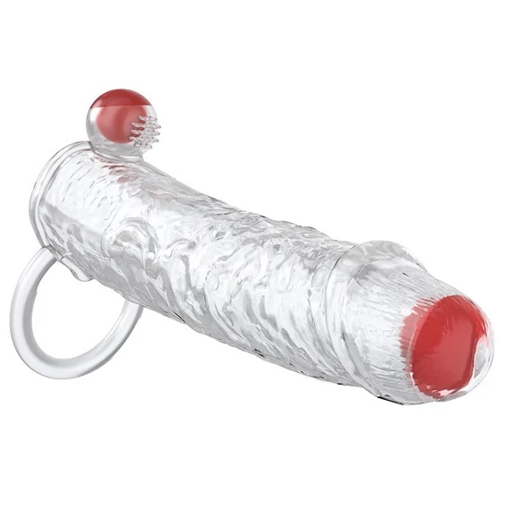 Vibráló pénisz hüvely – 14 cm x 4 cm prémium érzékiség