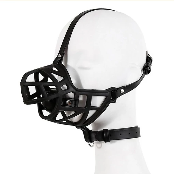 Sm MUZZLE STRAP – prémium fekete szájkosár