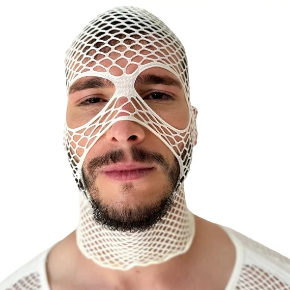 Sicily fehér balaclava – stílusos és prémium védőruha