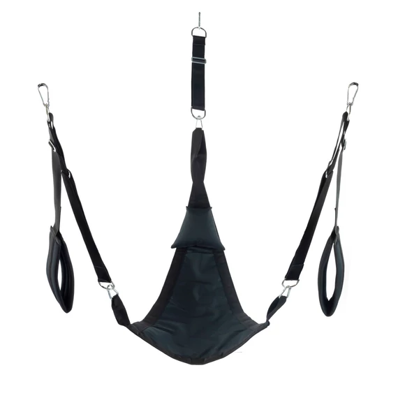 Triangle Fabric Sling – fekete prémium hinta szett