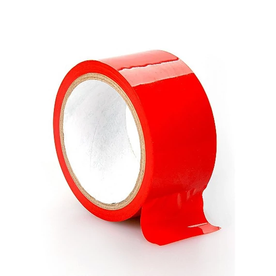 Bondage Tape - piros rugalmas kötöző szalag