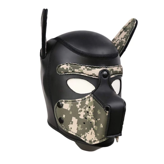 PUPPY - stílusos neoprén álcázott kapucni