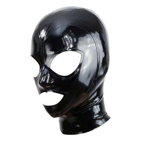 Black Texie – latex arcmaszk a rejtélyességért
