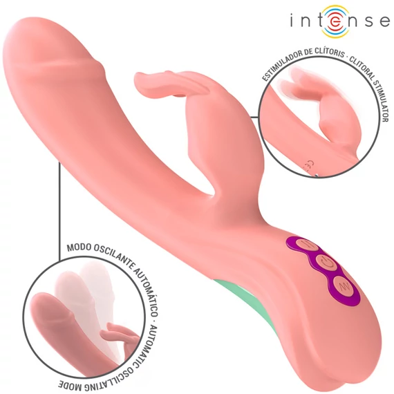 INTENSE Rachel – 5 rezgésmódos rózsaszín vibrátor