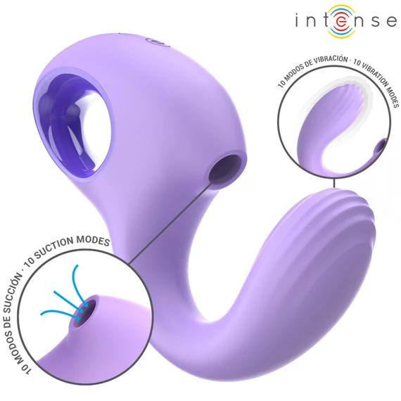 INTENSE Baxter – prémium vibrátor és stimulátor lila színben