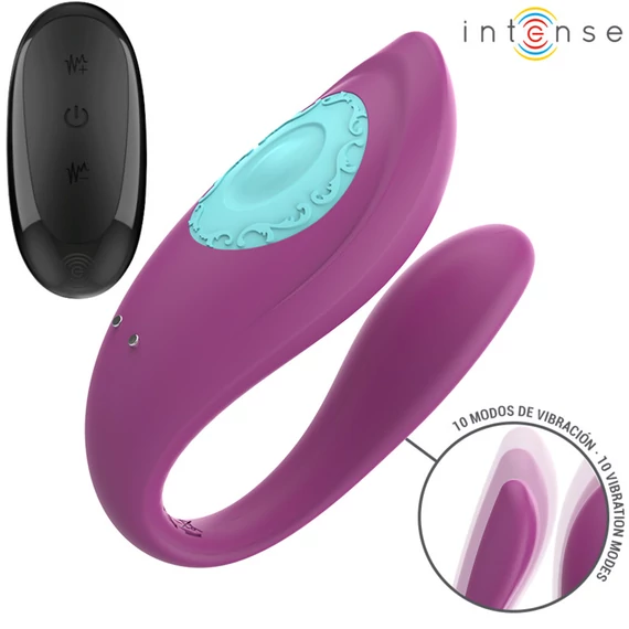 INTENSE Annie – U-alakú vibrátor és ingerlő távirányítóval