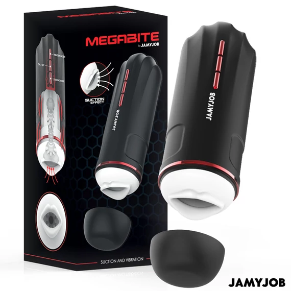 JAMYJOB Megabite – automatikus száj maszturbátor 5 üzemmóddal