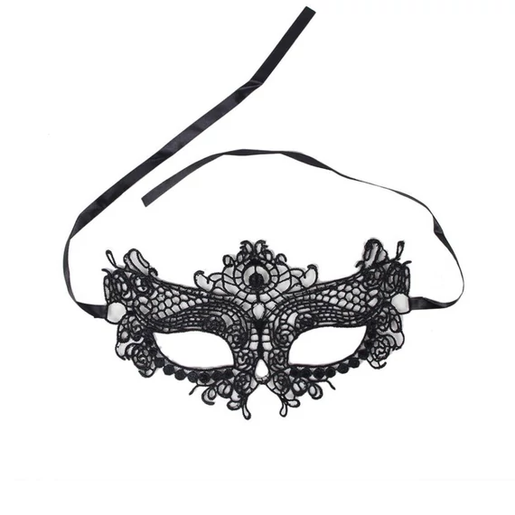 QUEEN LINGERIE - csipkés maszk egy méretben