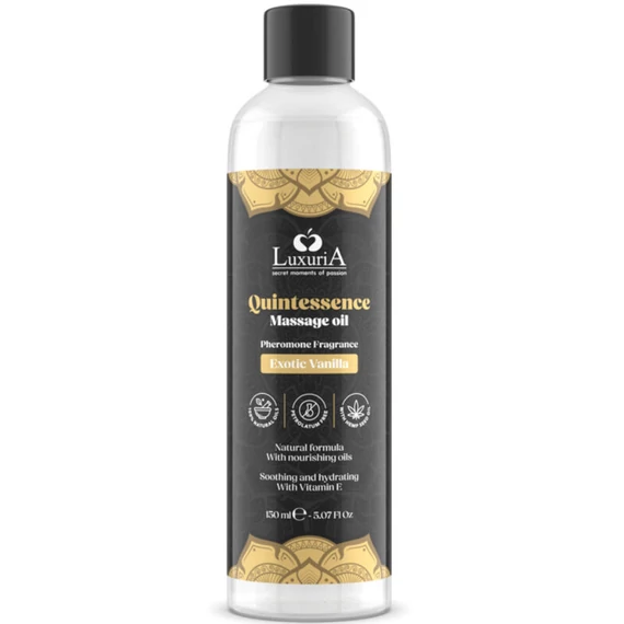 INTIMATELINE LUXURIA – egzotikus vaníliás masszázsolaj 150 ml