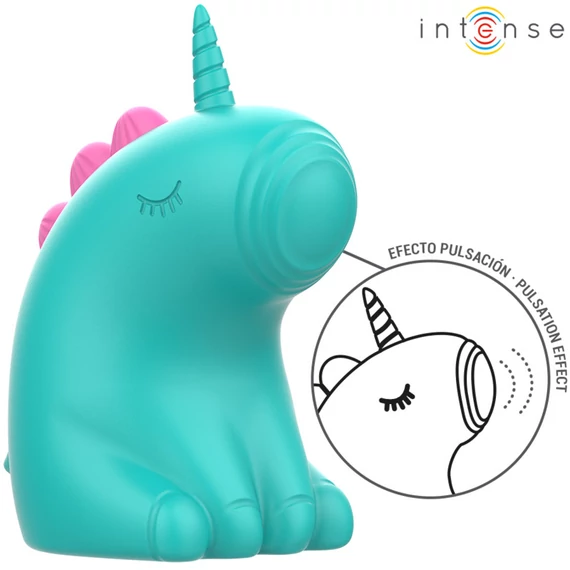 INTENSE Trixie – érzéki zöld unikornis stimulátor