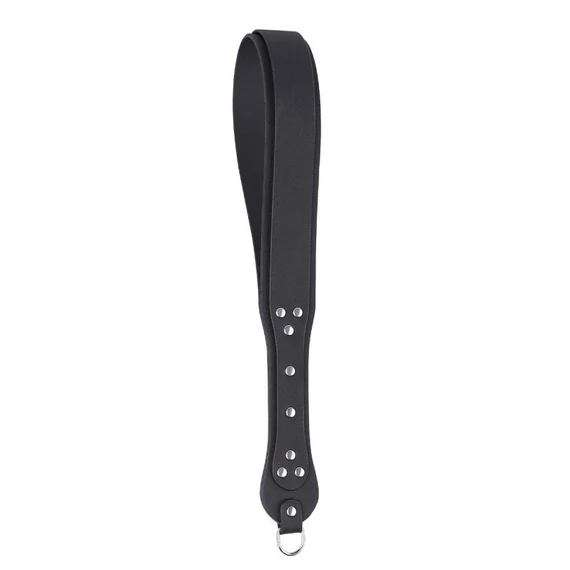 Paddle Feting – prémium fekete korbács (39 cm)