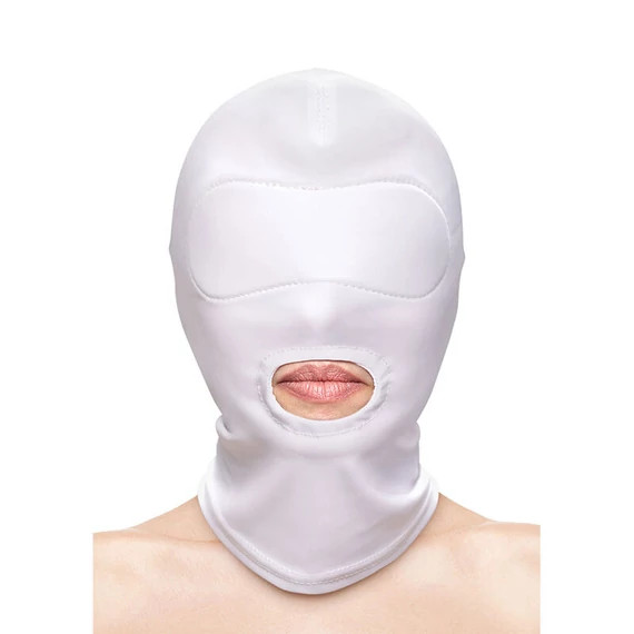 NS NOVELTIES - prémium nylon szájkendő fehér színben
