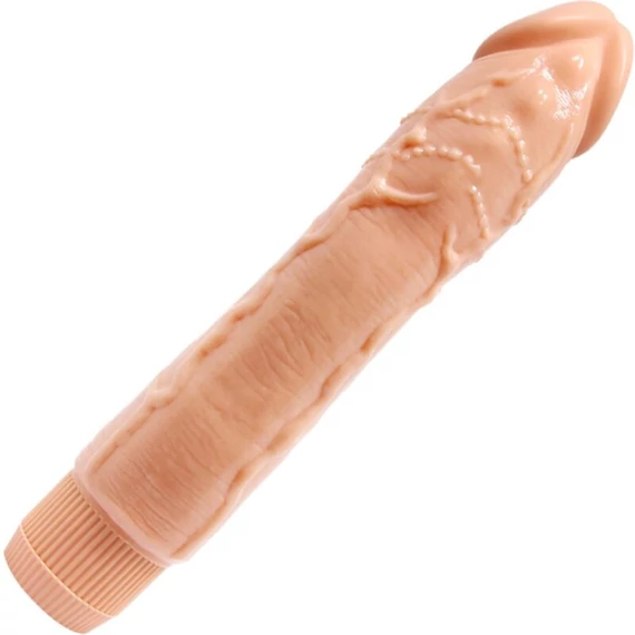 BAILE - 24 cm realisztikus vibrátor bőrhatású kivitelben