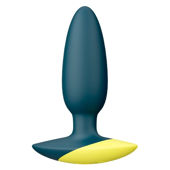 Vibráló prémium análplug - 8.5 x 3 cm