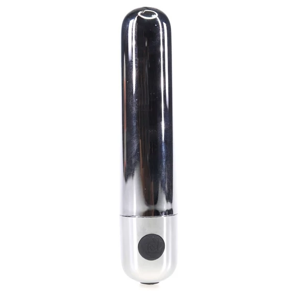 Mini Vibro Manda – prémium csiklóizgató ezüst színben