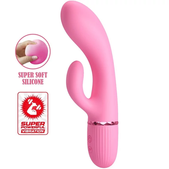 PRETTY LOVE - Marski Rabbit – rózsaszín G-pontos vibrátor